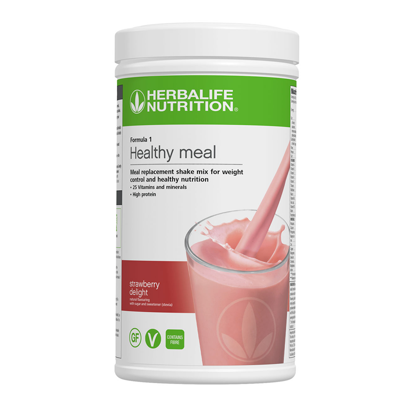 F1 Meal Replacement Shake - Strawberry Delight Flavour 550g