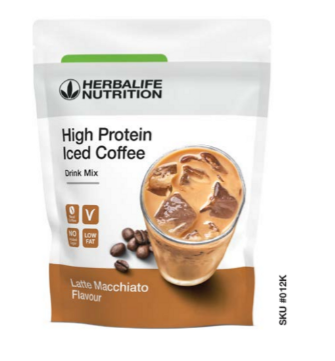 High Protein Iced Coffee - Latte Macchiato Flavour