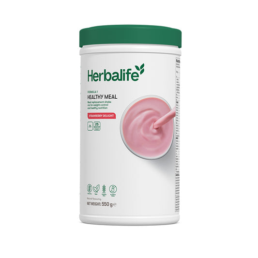 F1 Meal Replacement Shake - Strawberry Delight Flavour 550g